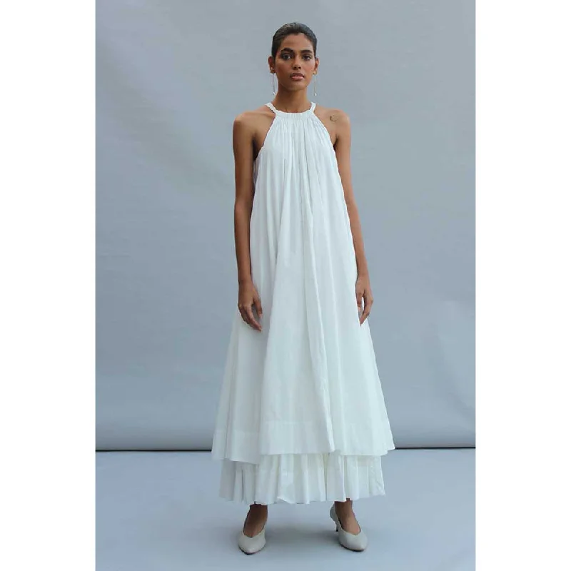 The Summer House Abeer Dress White