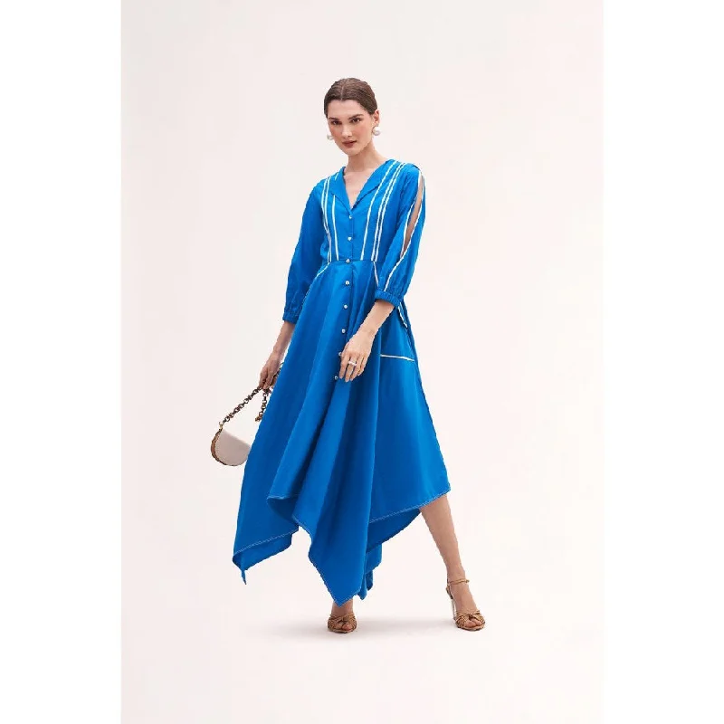 Our Love Gossip Girl Blue Whale Dress