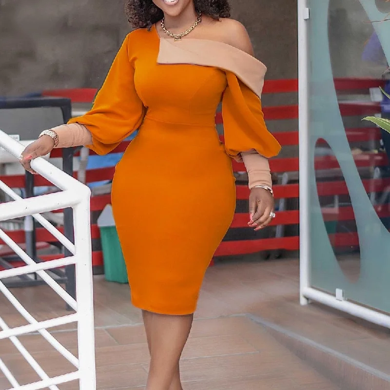 Orange Dress