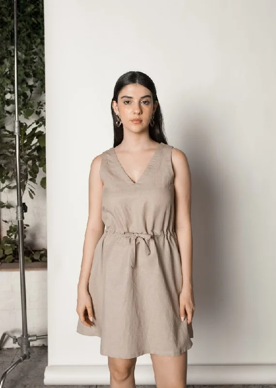 Drawstring Waist Sundress Tunics Essential wardrobe