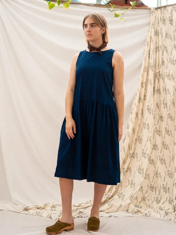Drop Waist Dress - Indigo Tunics Recommended stylist
