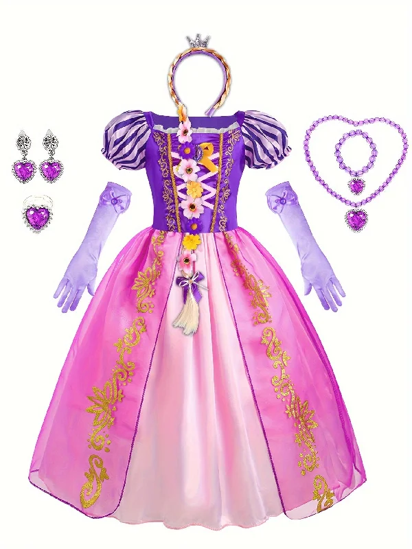 Dress+gloves+headband+jewelry