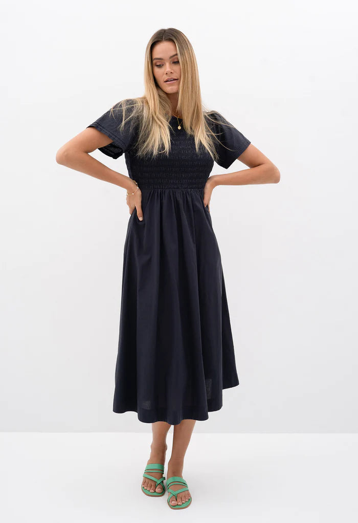 HUMIDITY WAVERLY DRESS MIDNIGHT Tunics Print Colorful