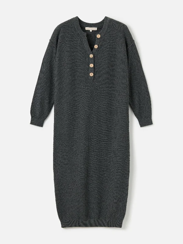 Emma Column Sweater Dress Stylish Fashionable Trendy