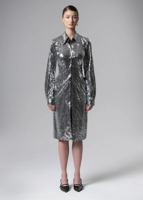 MIDNIGHT SPARKLE DRESS Tunics Running lightweight