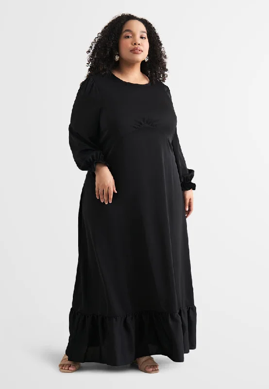 Wavia Empire Waist Long Dress sweetheart Neckline Romantic