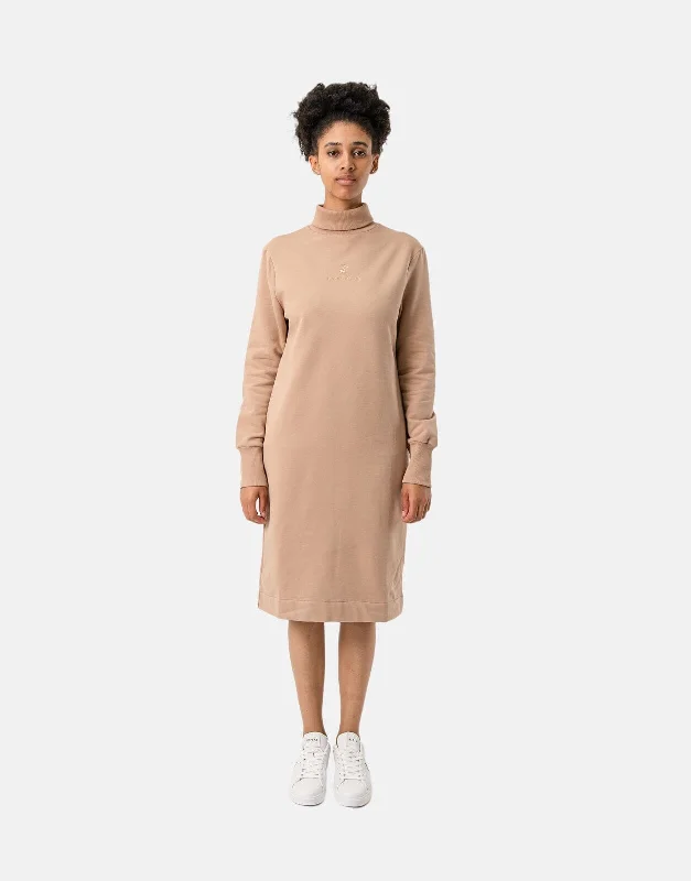 Polo Addison Sweater Dress Mocha Lightweight Heavyweight Midweight