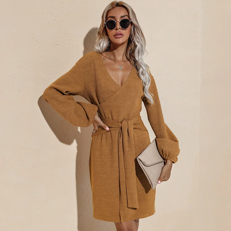Rebecca Drape Knit Sweater Dress - FINAL SALE Hooded Sweater Collared Sweater Shawl Collar Rebecca Drape Knit Sweater Dress - FINAL SALE Hooded Sweater Collared Sweater Shawl Collar