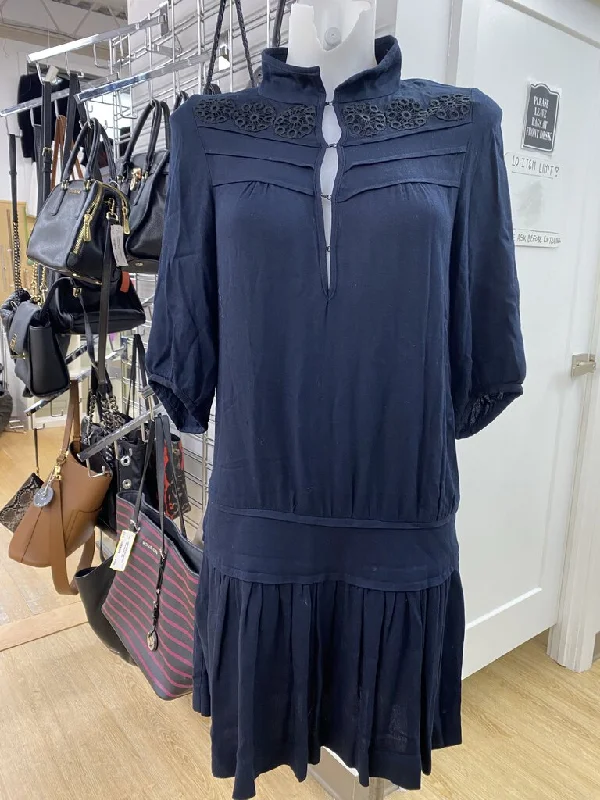 Sandro drop waist dress 1 Tunics Long Elegant