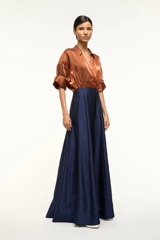 SHUBERT DRESS | IRIDESCENT CACAO MIDNIGHT Tunics Wedding white
