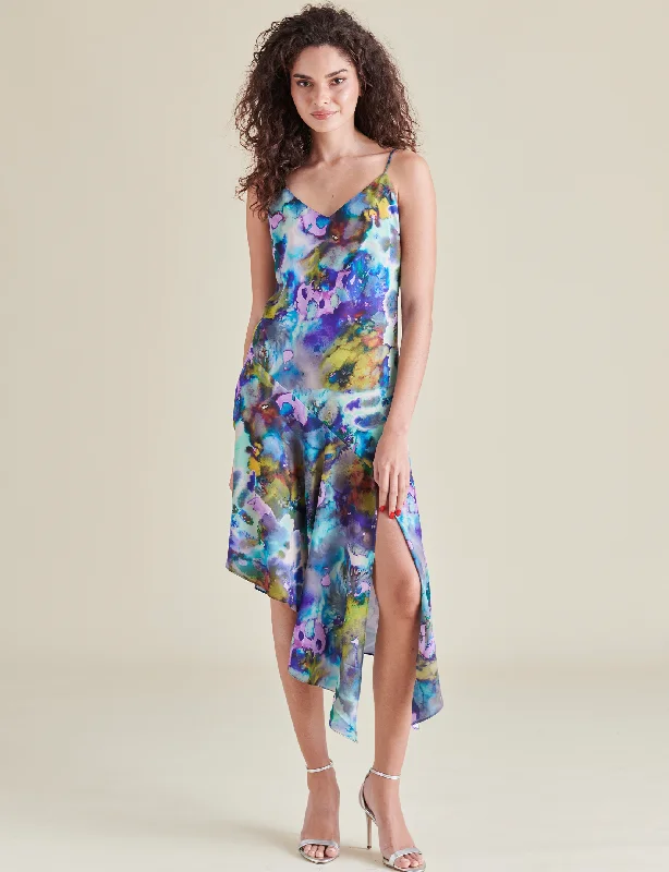 Elysia Dress, Dreamscape Print Tunics Handmade artisanal