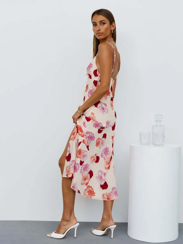 BerryBetty - Women's Sexy Suspenders Casual Holiday Long Dress Tunics Luxurious high-end