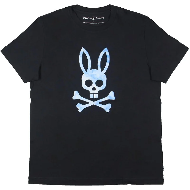 Psycho Bunny Womens Hempstead Cotton Crewneck T-Shirt Seamless Knitted Crochet