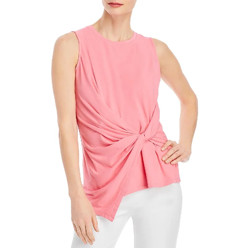 Kobi Halperin Womens Emilee Twist Pullover Blouse Three Quarter Sleeve