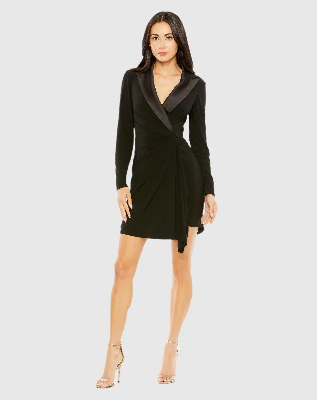 Long Sleeve Blazer Dress Women's Classic Blazer