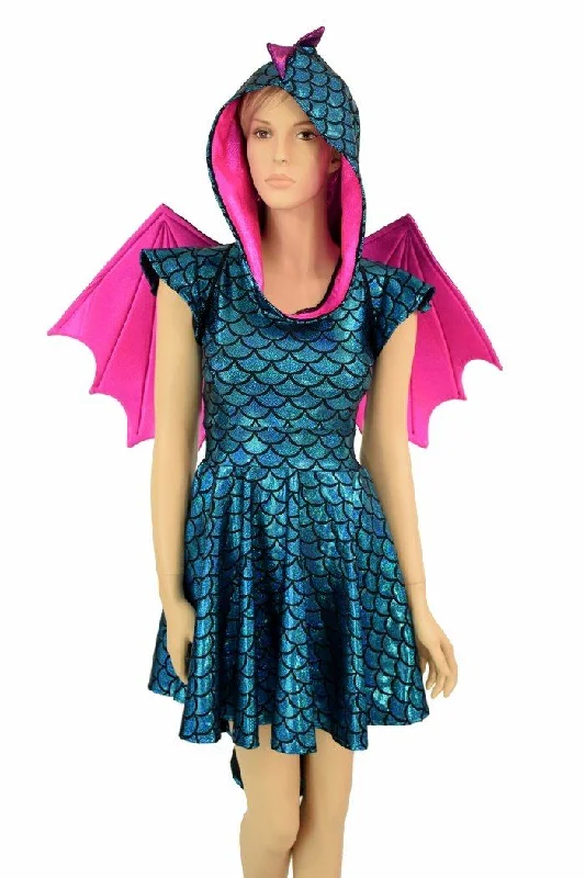 Dragon Skater Dress Set (+Dragon Wings!)