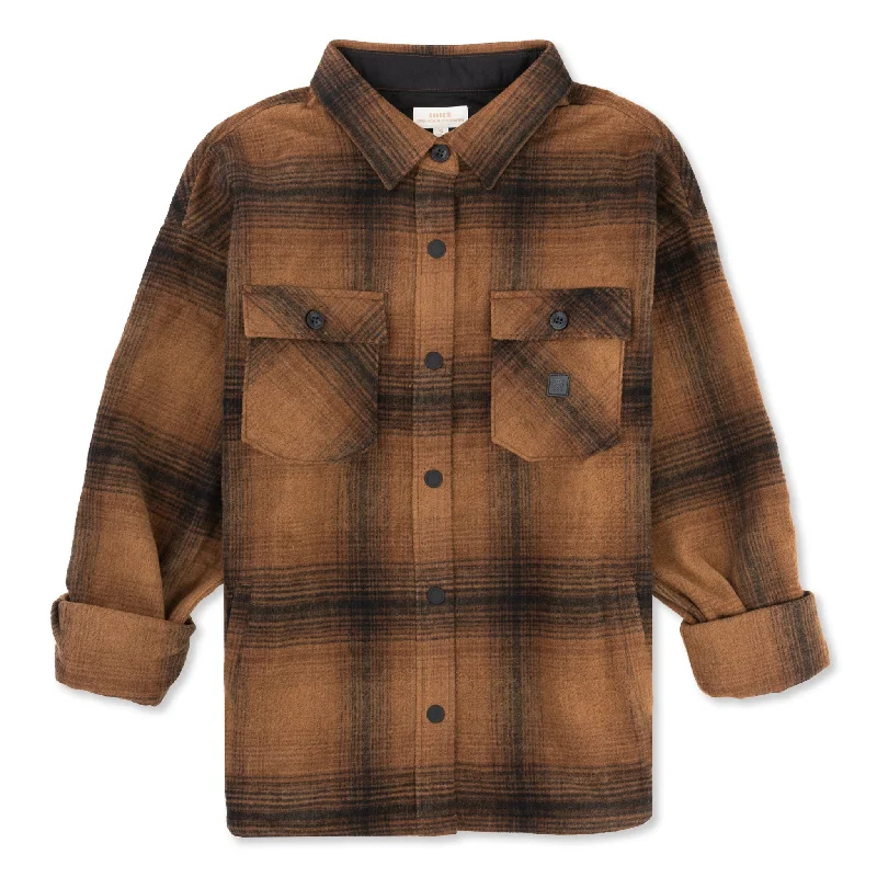 Women's Amberley Shirt Jacket Satin Fabric Silk Fabric Chiffon Fabric