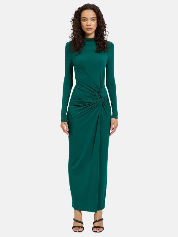 Athena Dress in Emerald