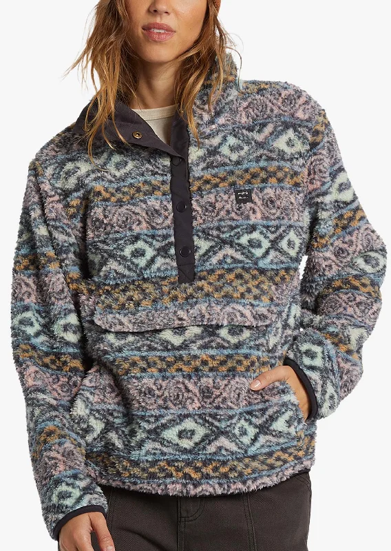 Billabong Women's Switchback Pullover Soft Wool Sweater