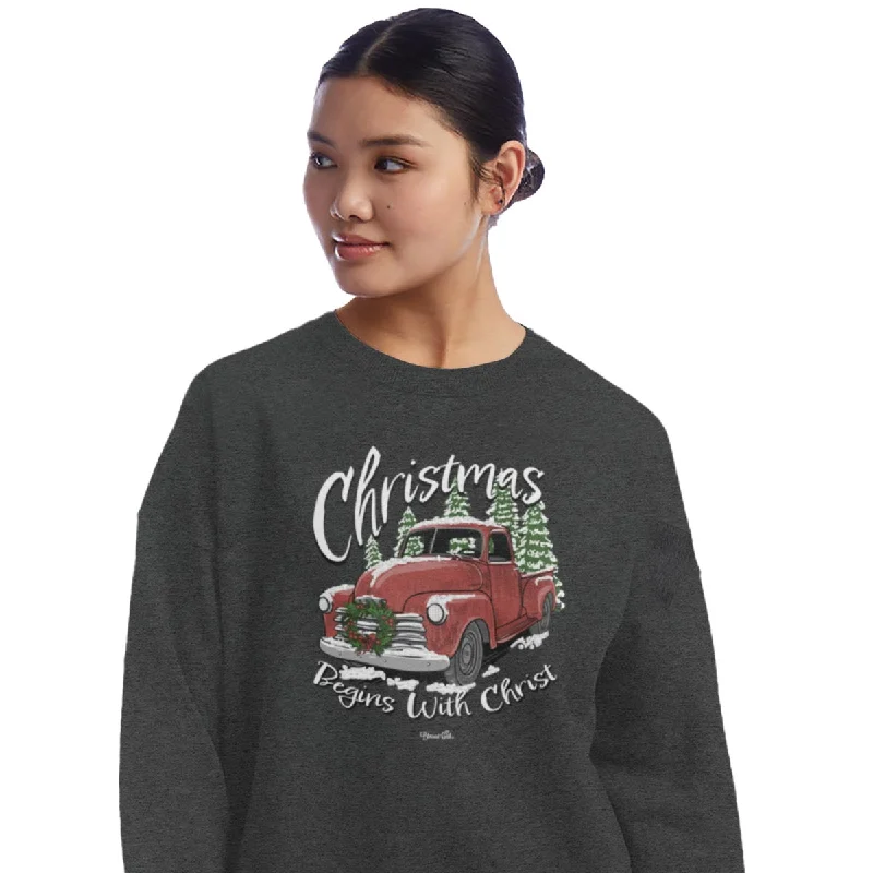 Blessed Girl Womens Sweatshirt Christmas Begins Hoodie with Pocket Utility Practical Blessed Girl Womens Sweatshirt Christmas Begins Hoodie with Pocket Utility Practical
