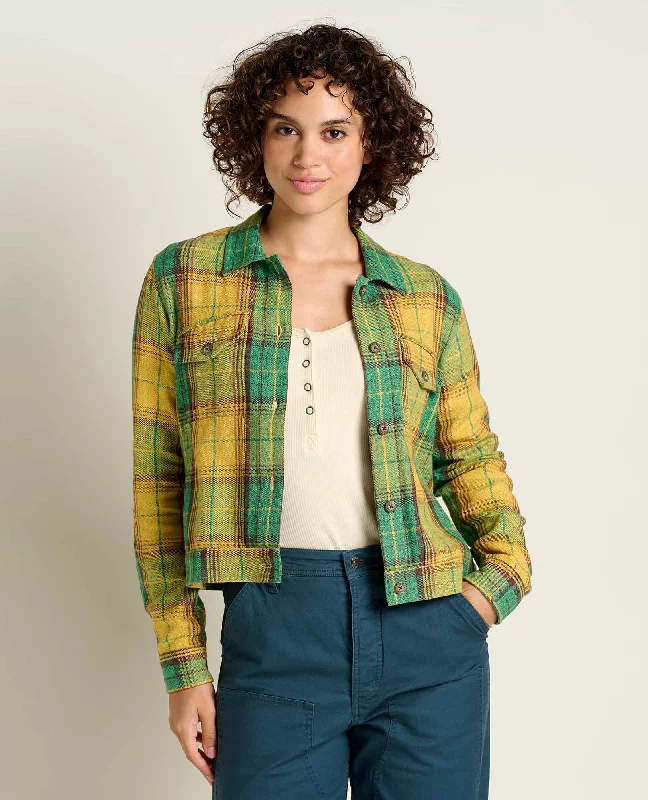 Bodie Shirt Jacket Wool Jacket Cashmere Jacket Tweed Jacket