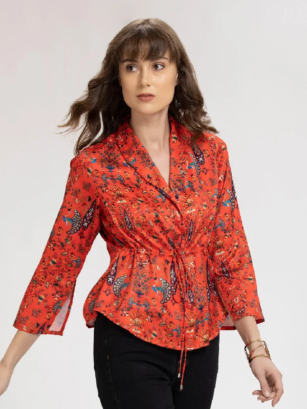 Camile Cinched Shirt Jacket Lace Jacket Ribbed Jacket Sequined Jacket