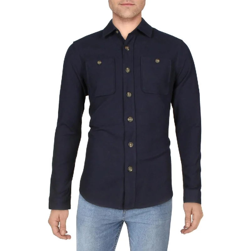 Club Room Mens Chamois Cotton Short Shirt Jacket Chenille Fabric Brocade Fabric Lace Fabric Club Room Mens Chamois Cotton Short Shirt Jacket Chenille Fabric Brocade Fabric Lace Fabric