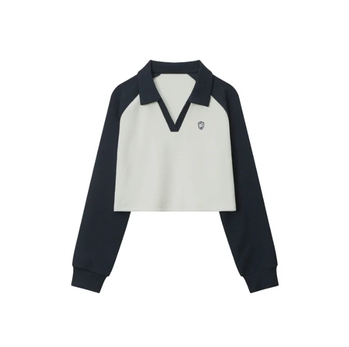 NB Blocking V-Neck Sweatshirt Hoodie with Toggle Buttons Decorative Unique