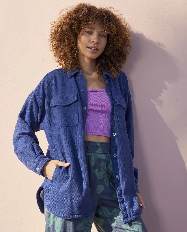 Conifer Shirt Jacket Print Jacket Jacquard Jacket Embroidered Jacket