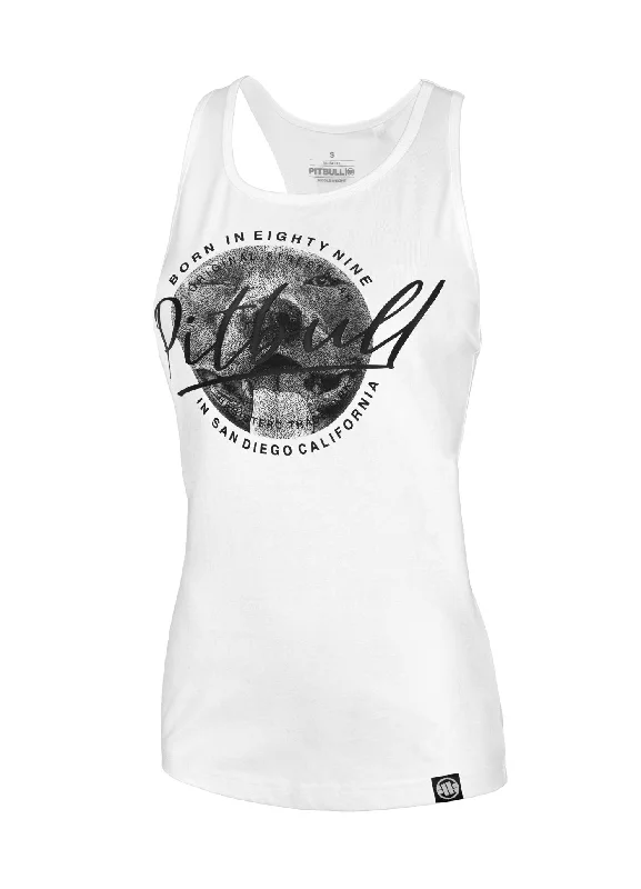 Women's Tank Top Slim Fit Pretty cherry red tank