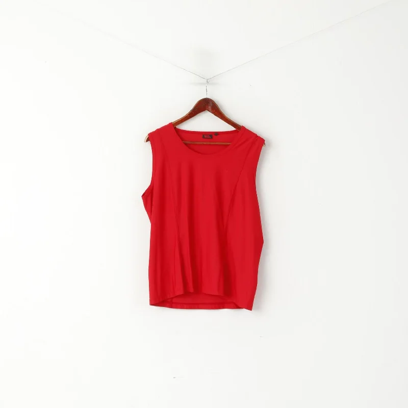 Fjallraven Women XXL Tank Top Red Sportswear Hiking Crew Neck Jersey Vest peekaboo tank top Fjallraven Women XXL Tank Top Red Sportswear Hiking Crew Neck Jersey Vest peekaboo tank top