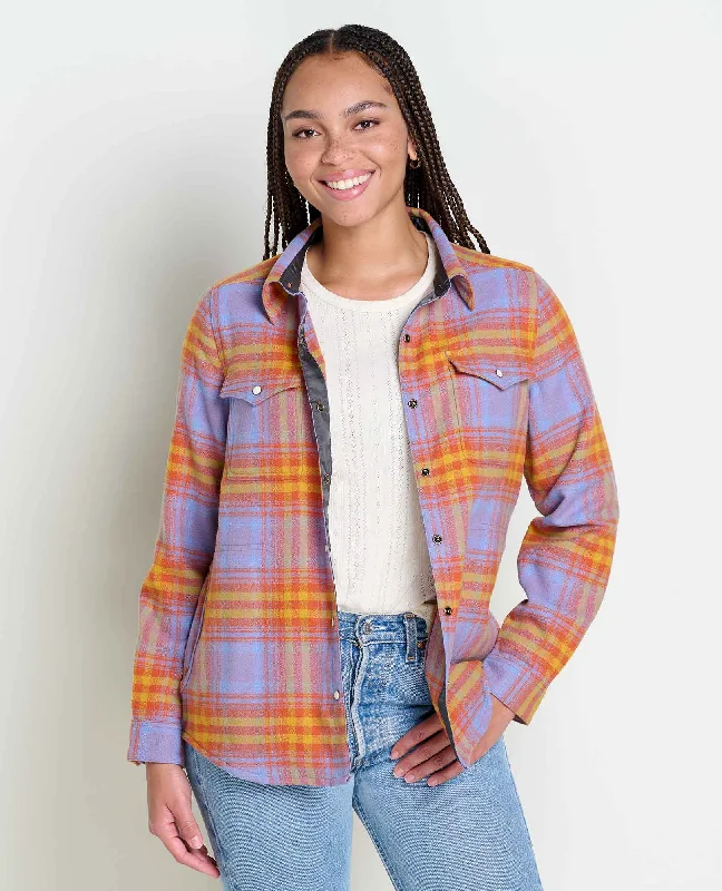 Folk Yeah Shirt Jacket A-Line Jacket Boat Neck Shawl Collar