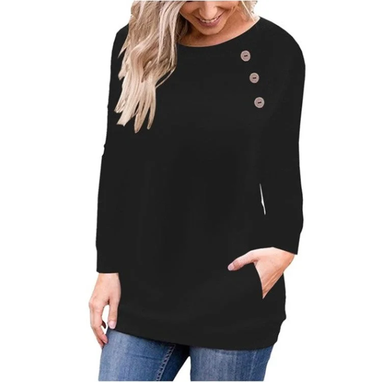 FZ Women's decoration pullover Tee Boyleg Sleeve Pullover