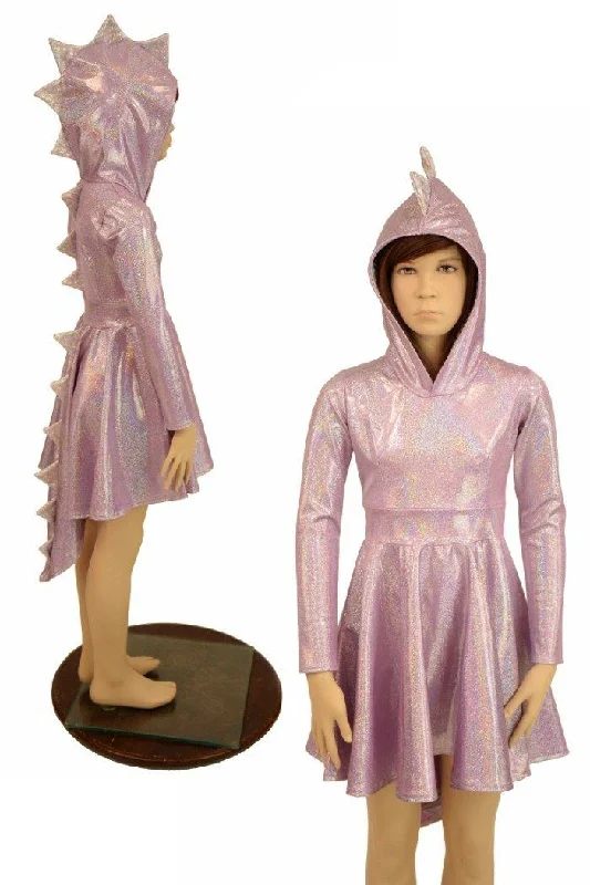 Girls Dragon Tail Skater Dress