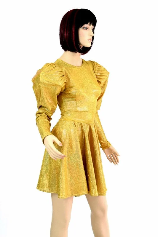 Puffed Sleeve "Victoria" Dress