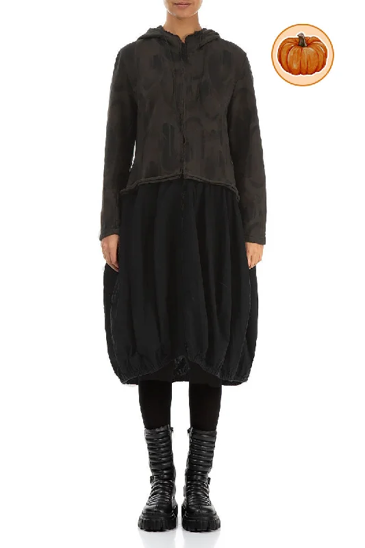 Hooded Chocolate Paintwave Cotton Jacket Dress Jersey Jacket Tulle Jacket Batik Jacket Hooded Chocolate Paintwave Cotton Jacket Dress Jersey Jacket Tulle Jacket Batik Jacket