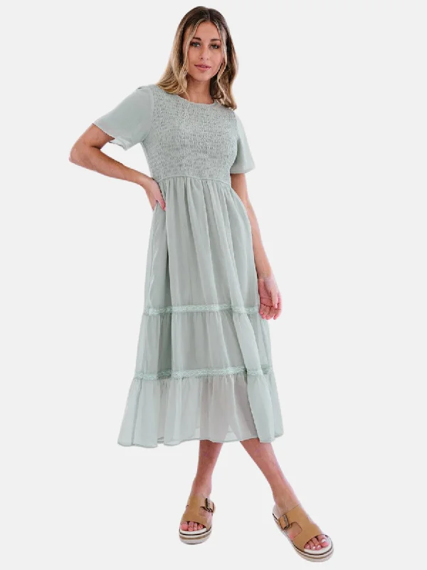 Kanyan Dress in Green