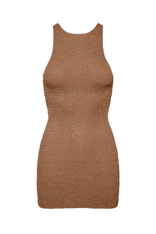 Kokomo Dress - Husk Crinkle