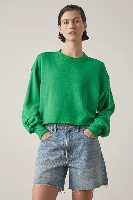 MALIBU SWEATSHIRT Hoodie with Color Block Contrast Stylish