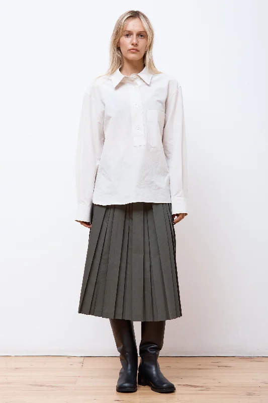 Pullover Shirt Chalk Chenille Soft Sweater