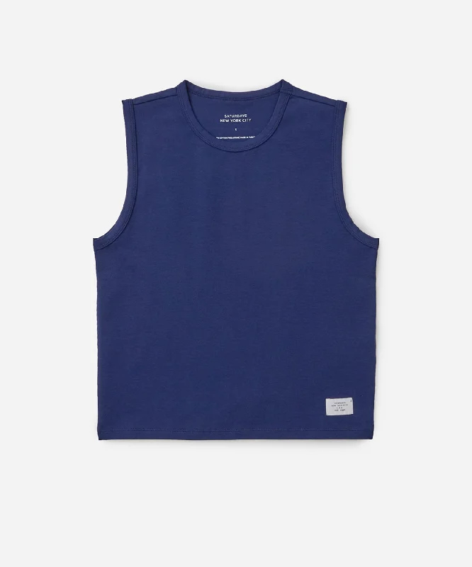Martha Muscle Tank Top bronze tank top