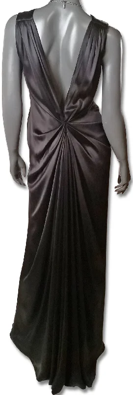 Oscar de la Renta Satin Gown