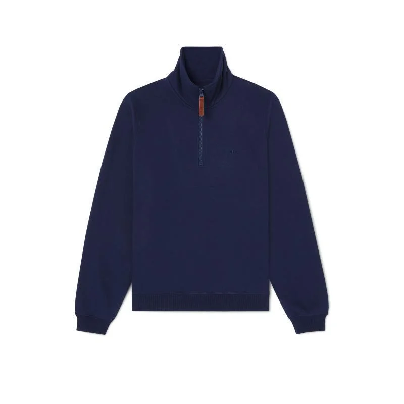 R.M.Williams Ladies Morisset Sweatshirt - Navy Hoodie with Relaxed Fit Easy Casual