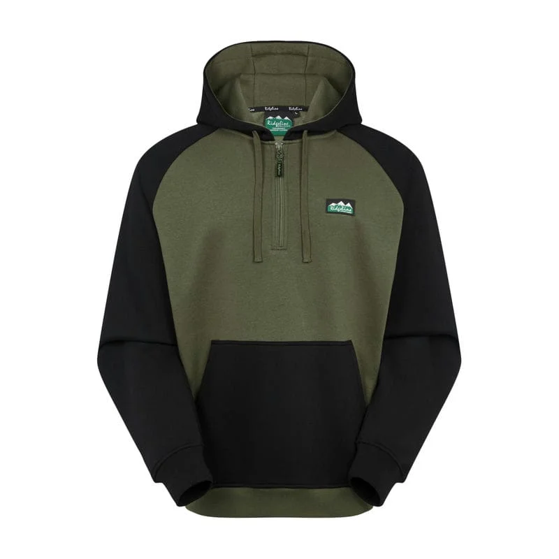 Ridgeline Kindred Unisex Hoodie - Field Olive Hoodie with Earth Tones Natural Calm