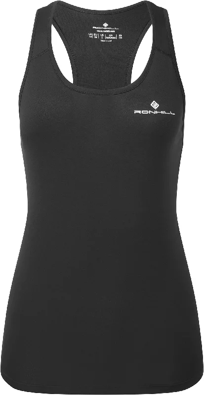 Ronhill Core Womens Running Vest Tank Top - Black bold tank top