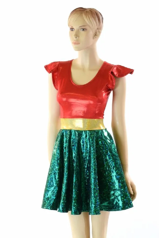 Side Kick Skater Dress
