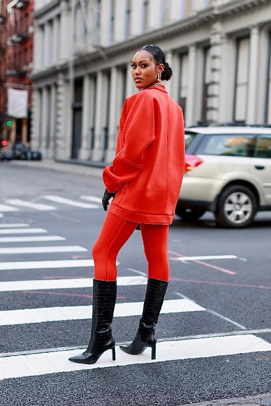Signature Sweatshirt Set Hoodie with Pocket Utility Practical