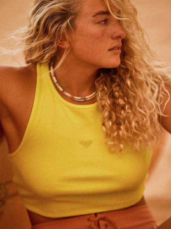 Surf.Kind.Kate. Tank Top - Yellow Plum vibrant tank top