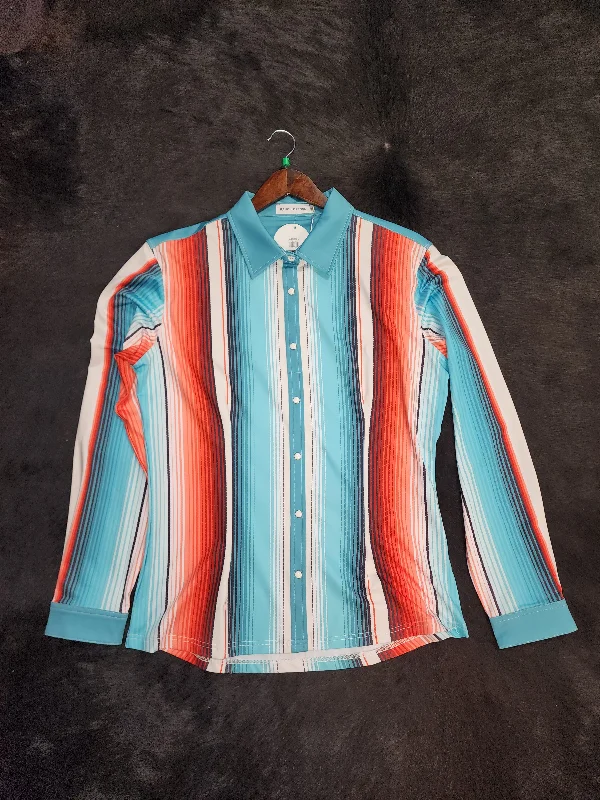 Ranch Dress'n Teal Serape Performance