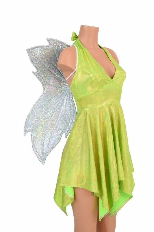 Tink Pixie Hemline Fairy Dress (+Fairy Wings!)
